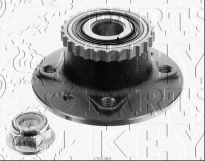 KEY PARTS kwb796 -  Комплект подшипника ступицы колеса
